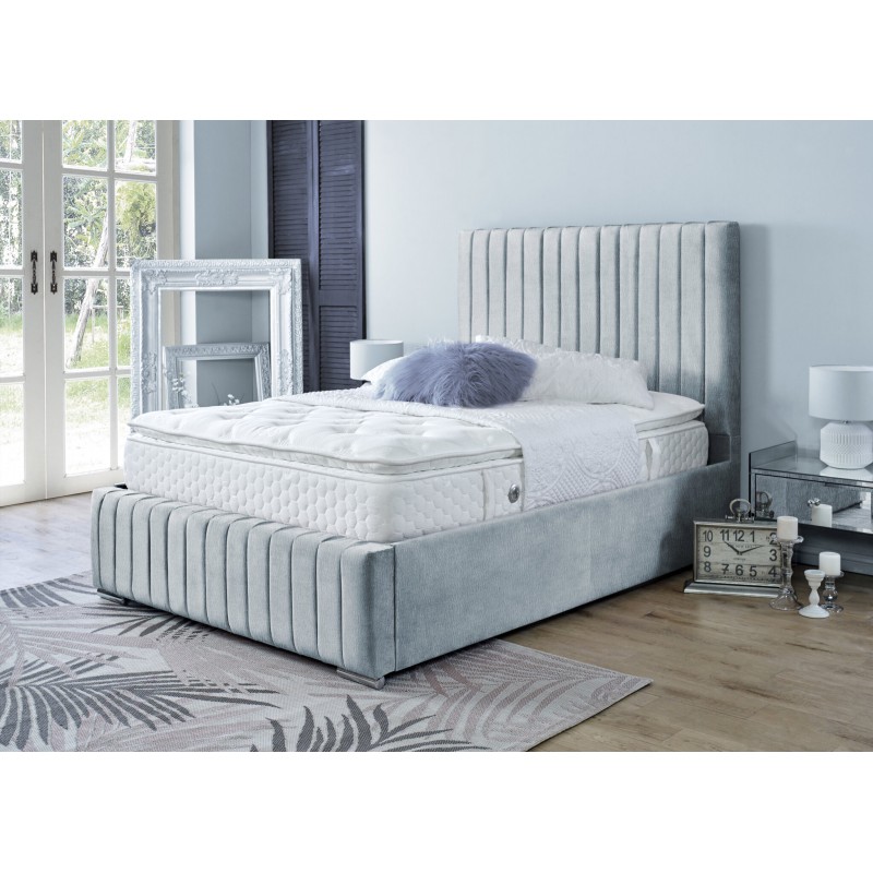 Yllas Naples Silver 3ft Bed